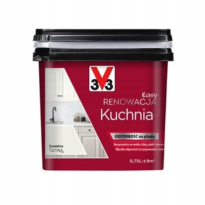 Farba na - V33 ľahká RENOVÁCIA KUCHYNĚ 750ml BAVLNA