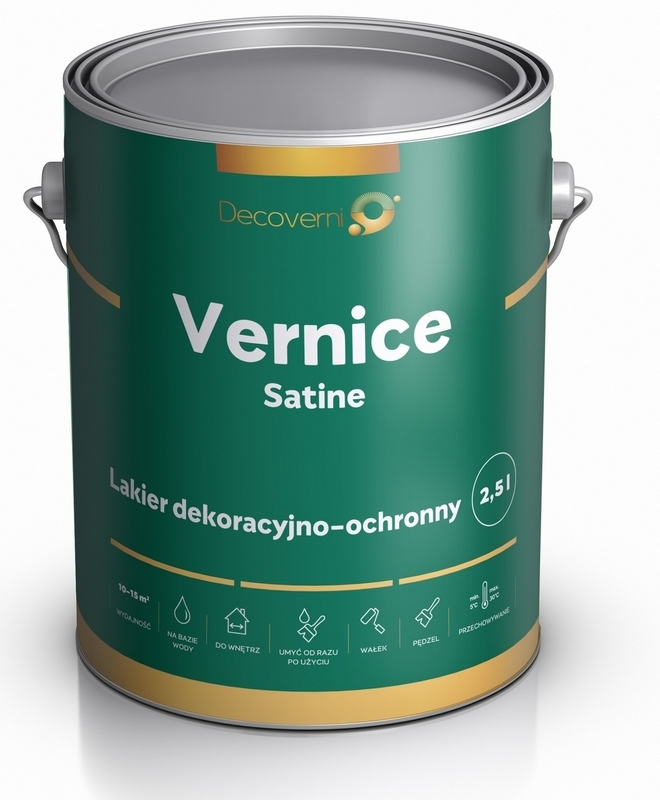 Vernice Satin 10l lamparný lak SATIN