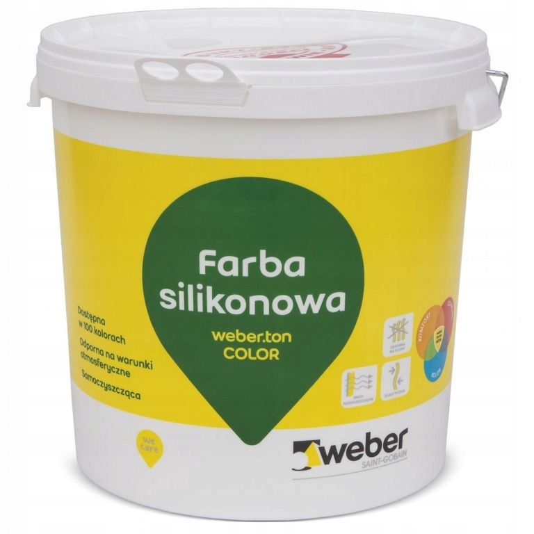 Silikónová fasádne farby Weber.ton color 25kg