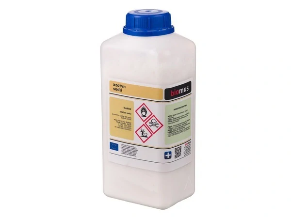BIOMUS Dusitan sodný 1 kg (NaNO₂) 98,5 % | CAS 7632-00-0 | MSDS
