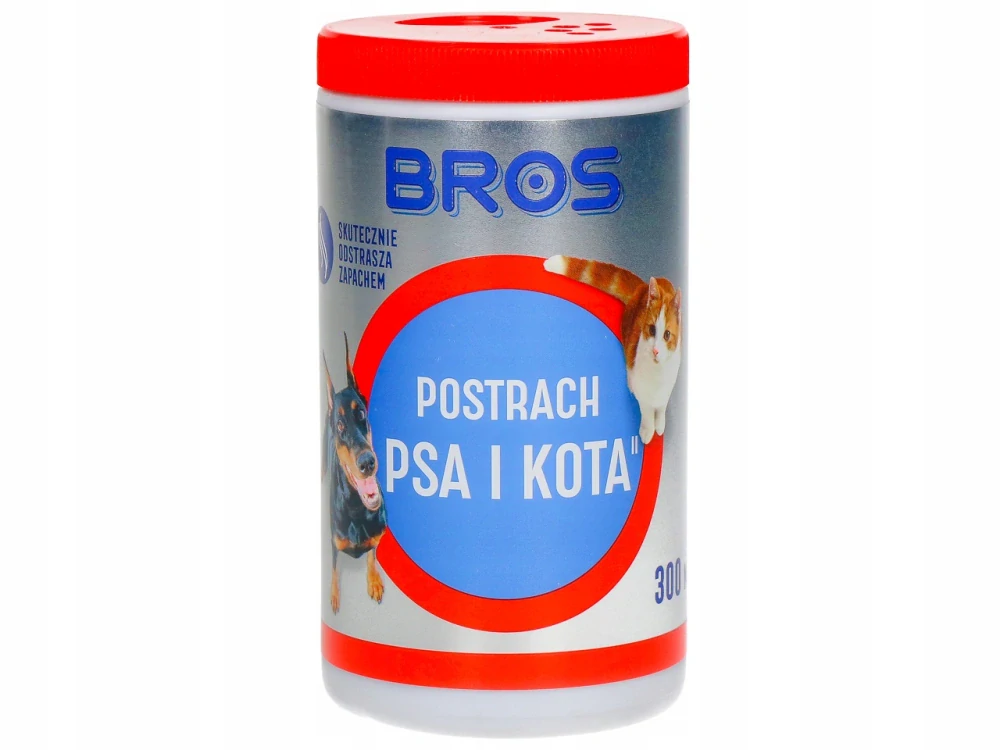 BROS 300 ml – repelent pre psov a mačky, účinné a bezpečné granule do záhrady – technické parametre